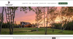 Desktop Screenshot of forestlakescountryclub.ca